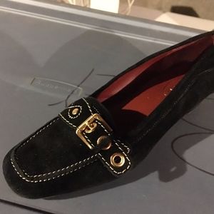 Talbots Black Suede Shoes